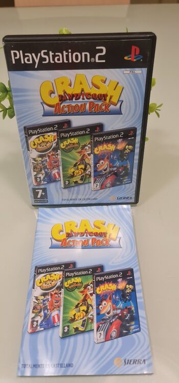 Crash Bandicoot Action Pack PlayStation 2