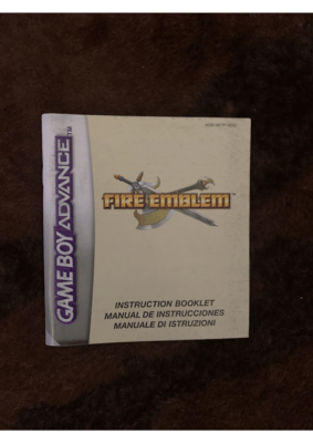 Fire Emblem: The Blazing Blade Game Boy Advance
