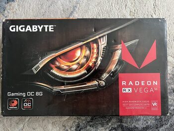 Gigabyte Radeon RX VEGA 56 8 GB 1156-1501 Mhz PCIe x16 GPU