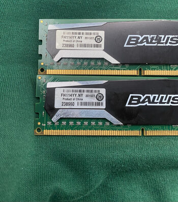 Crucial Ballistix Sport 4 GB (1 x 4 GB) DDR3-1600 Black / Silver PC RAM