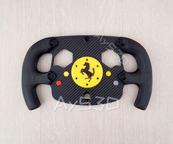 Get MOD F1 Formula 1 FERRARI para Volante Logitech G920 de Xbox y PC Amarillo