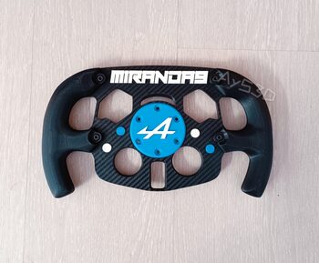 MOD F1 Fórmula 1 PERSONALIZADO NOMBRE y ALPINE para Volante Logitech G29 y G923