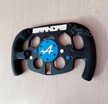 MOD F1 Fórmula 1 PERSONALIZADO NOMBRE y ALPINE para Volante Logitech G29 y G923