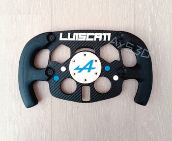 Get MOD F1 Fórmula 1 PERSONALIZADO NOMBRE y ALPINE para Volante Logitech G29 y G923