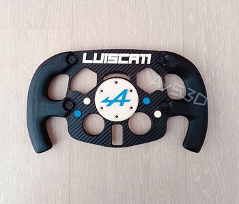 MOD F1 Fórmula 1 PERSONALIZADO NOMBRE y ALPINE para Volante Logitech G29 y G923