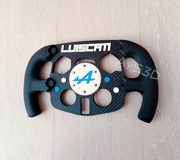 MOD F1 Fórmula 1 PERSONALIZADO NOMBRE y ALPINE para Volante Logitech G29 y G923