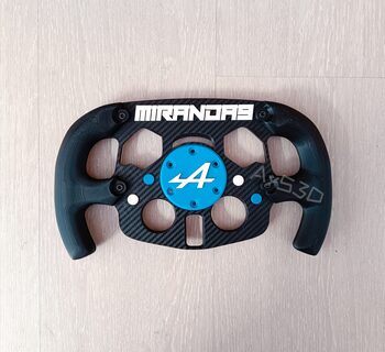 MOD F1 Fórmula 1 PERSONALIZADO NOMBRE y ALPINE para Volante Logitech G29 y G923