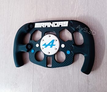 MOD F1 Fórmula 1 PERSONALIZADO NOMBRE y ALPINE para Volante Logitech G29 y G923