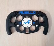 MOD F1 Fórmula 1 PERSONALIZADO NOMBRE y ALPINE para Volante Logitech G29 y G923