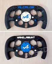 MOD F1 Fórmula 1 PERSONALIZADO NOMBRE y ALPINE para Volante Logitech G29 y G923