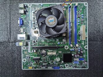 HP MS - 7906 mATX su A10-7800 4GB DDR3 RAM ir ausintuvu