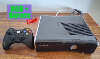 Consola XBOX 360 Slim 250GB r.g.h - Aurora + mando