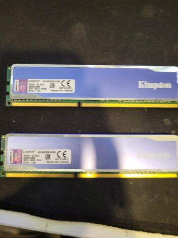 Kingston HyperX Fury Blue 8 GB (2 x 4 GB) DDR3-1600 Blue / Silver PC RAM