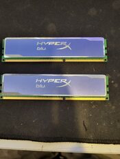 Kingston HyperX Fury Blue 8 GB (2 x 4 GB) DDR3-1600 Blue / Silver PC RAM