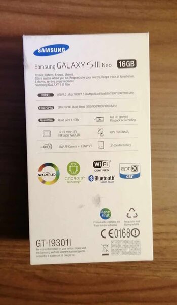 Redeem Samsung I9301I Galaxy S3 Neo White