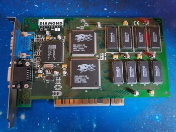 3DFX Voodoo 4MB vaizdo plokštė retro žaidimams