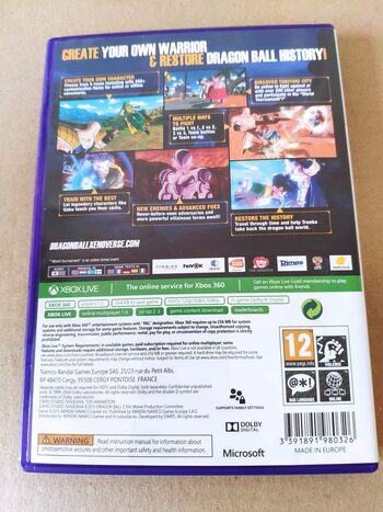 Dragon Ball Xenoverse Xbox 360