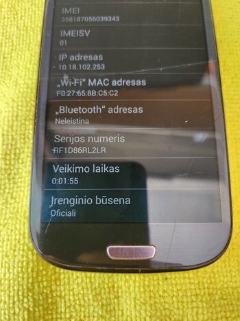 Redeem Samsung I9305 Galaxy S III Sapphire Black