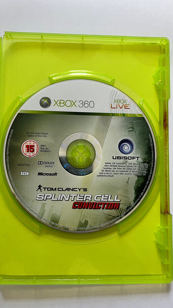 Tom Clancy's Splinter Cell: Conviction Xbox 360