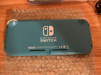 Nintendo Switch Lite, Turquoise, 32GB su Minecraft ir Animal Crossing