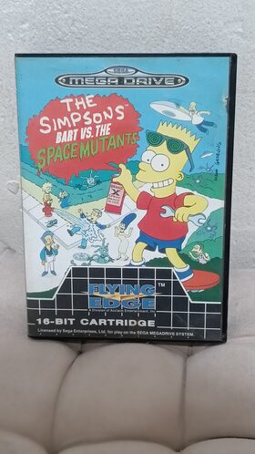 The Simpsons: Bart vs. the Space Mutants SEGA Mega Drive