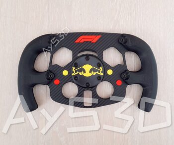 MOD F1 Fórmula 1 RED BULL para Volante Logitech G29 y G923 de Ps PlayStation 