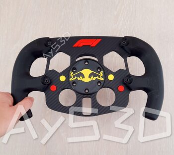 MOD F1 Fórmula 1 RED BULL para Volante Logitech G29 y G923 de Ps PlayStation 