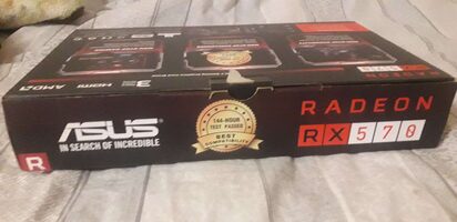 Get (TIK DĖŽĖ) Asus Radeon RX 570 4 GB 1168-1254 Mhz PCIe x16 GPU