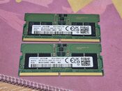 2x8gb Samsung DDR5 SODIMM RAM 4800 MHz