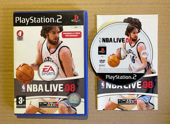 NBA Live 08 PlayStation 2