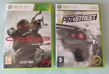 PACK Crysis 3 (Xbox 360) + Need For Speed Pro Street (Xbox 360)