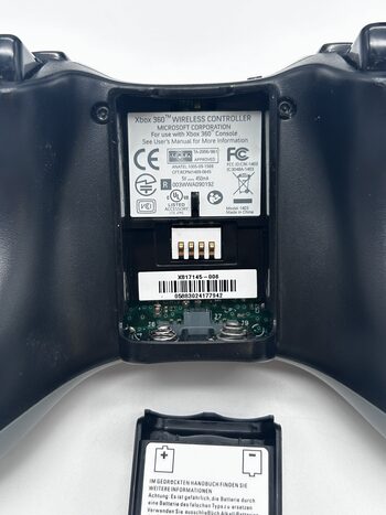 Xbox 360 Fat 120GB Žaidimų Konsolės Juodas Rinkinys