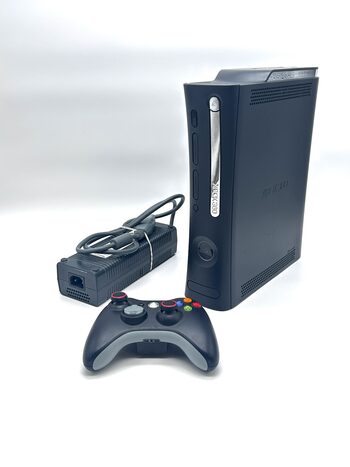 Xbox 360 Fat 120GB Žaidimų Konsolės Juodas Rinkinys