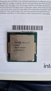 Intel Celeron G5905, 3,5GHZ, 4MB Cache, LGA1200 for sale