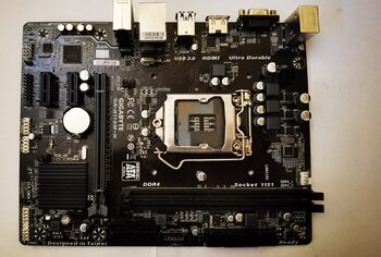 Gigabyte GA-H110M-H Intel H110 Micro ATX DDR4 LGA1151 1 x PCI-E x16 Slots Motherboard