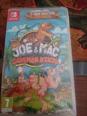 New Joe & Mac: Caveman Ninja Nintendo Switch