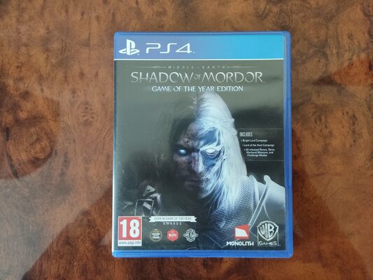 Middle-earth: Shadow of Mordor Game of the Year Edition PlayStation 4