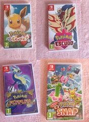 Lote 4 juegos Pokémon Nintendo Switch