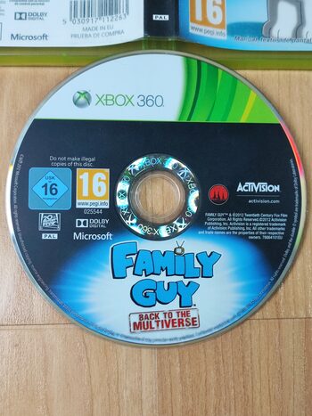 Family Guy: BTTM Xbox 360 for sale