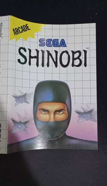 Shinobi (1988) SEGA Master System for sale