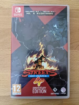 Streets of Rage 4 Anniversary Edition Nintendo Switch