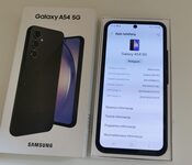 Samsung Galaxy A54, Awesome Graphite, 128gb