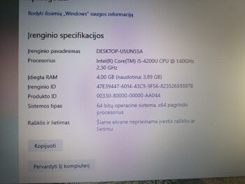 Buy ASUS X550L laptop'as su nauja baterija + priedai. I5, GT740M, 4GB RAM, 750GB HDD