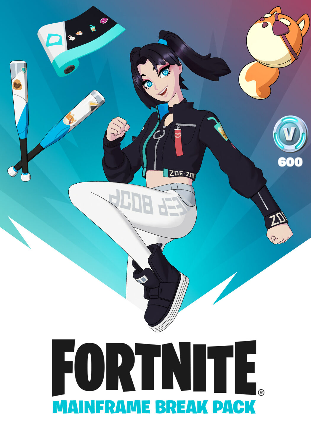 Fortnite Mainframe Break Pack + 600 V-Bucks Xbox key | ENEBA