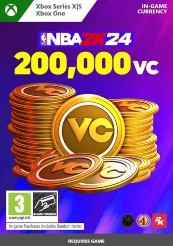 NBA 2K24 - 200,000 VC (Xbox One/Xbox Series X|S) Klucz GLOBAL