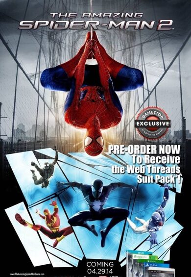 E-shop The Amazing Spider-Man 2: Web Threads Suit Bundle (DLC) Steam Key GLOBAL