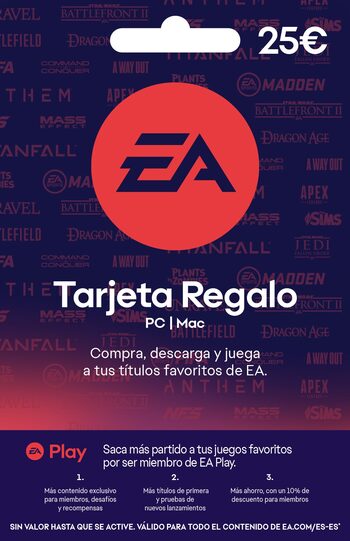 EA Gift Card 25 EUR Key ITALY