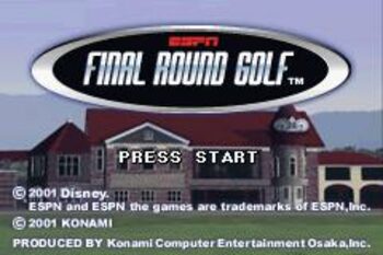 ESPN Final Round Golf 2002 Game Boy Advance