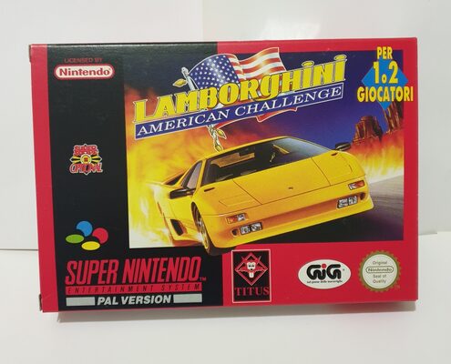 Lamborghini American Challenge SNES