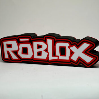 Roblox Logotipas Jūsų žaidimu erdvei puikiai pabrėš charakteri